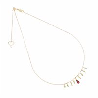 Collana Maman et Sophie Donna Frange in Argento Peridoto GHFRAPR1GR - GHFRAPR1GR